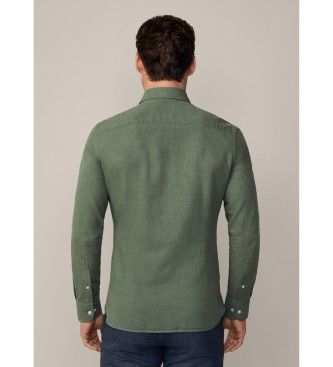 Hackett London Camisa Etemine verde