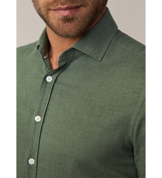 Hackett London Camisa Etemine verde