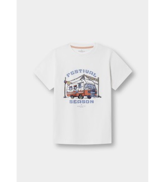 Hackett London Maglietta bianca del Camper Festival