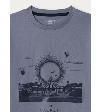 Hackett London Camiseta Festival azul
