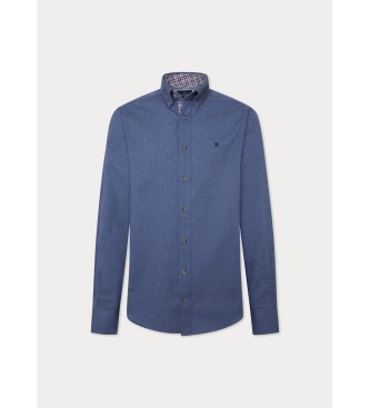 Hackett London Flanela bl skjorte