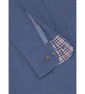 Hackett London Flanela bl skjorte