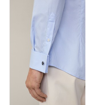 Hackett London Bengal Formal Shirt blue