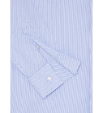 Hackett London Camisa Formal Bengal azul