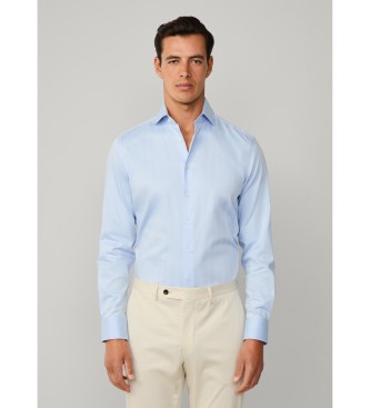 Hackett London Chemise de crmonie bleue