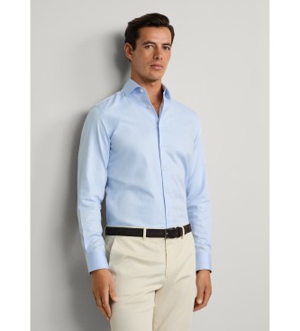 Hackett London Chemise de crmonie bleue