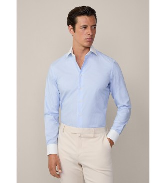 Hackett London Chemise formelle Oxford bleue