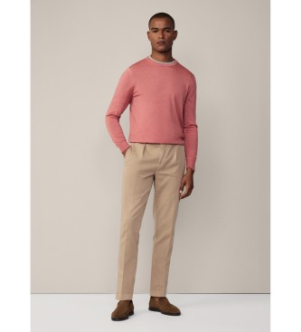 Hackett London Camisola Gmd Crew cor-de-rosa