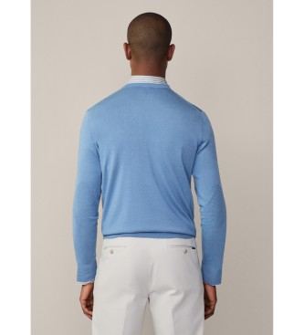 Hackett London Gmd Crew jumper blue