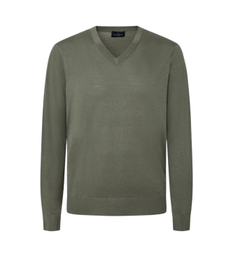 Hackett London Maglia Gmd V Verde