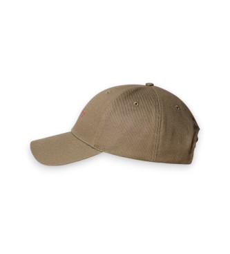 Hackett London Cappello Contrast Brand verde oliva