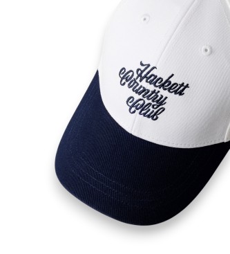 Hackett London Boné Country Club branco