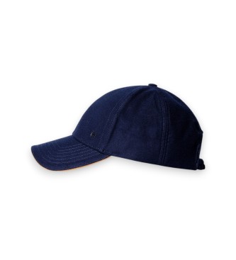 Hackett London Boné Flannel marinho