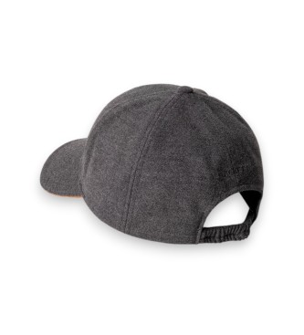 Hackett London Boné Flannel cinza