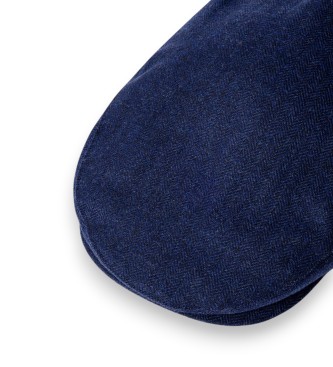 Hackett London Cappello Hrbone Flat blu marino