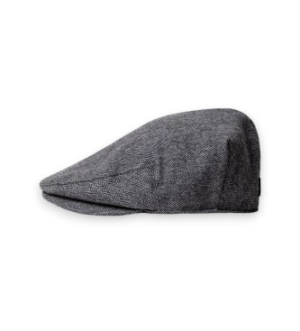 Hackett London Casquette Hrbone Flat grise