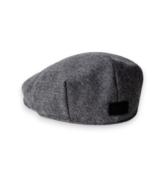 Hackett London Casquette Hrbone Flat grise