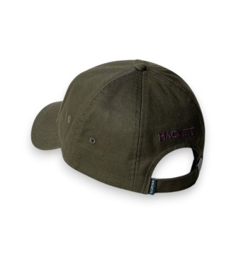 Hackett London Boné Heritage Box verde