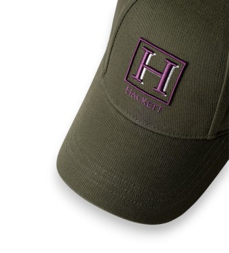 Hackett London Boné Heritage Box verde