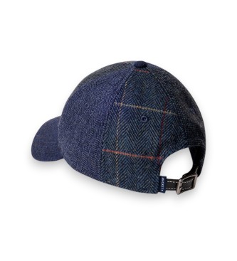 Hackett London Cappello Patchwork blu marino
