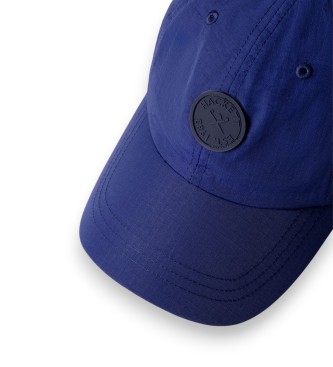 Hackett London Boné Ripstop azul-marinho