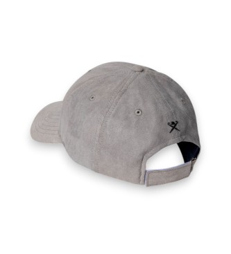 Hackett London Boné Soft cinza