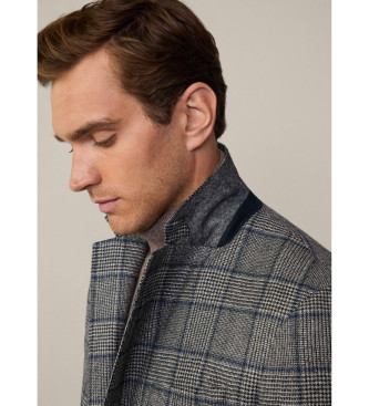 Hackett London Blazer grigio blu