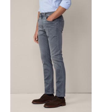 Hackett London Jeans Denim gris