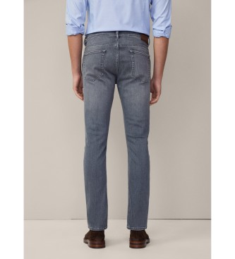 Hackett London Jeans Denim gris