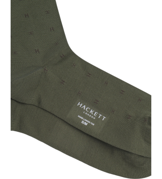 Hackett London Sokker Print grn