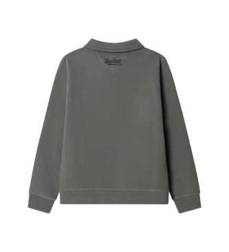 Hackett London H Zip Sweat vert