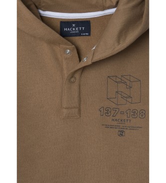 Hackett London Felpa Brown Box