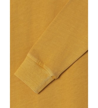 Hackett London T-shirt com logtipo amarelo