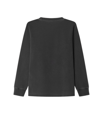 Hackett London T-shirt com logtipo azul-marinho