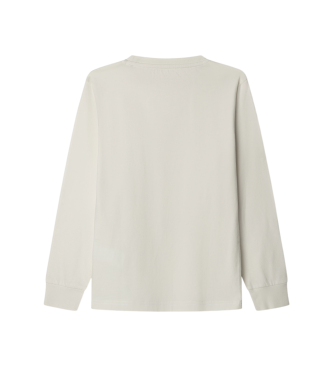 Hackett London T-shirt com logtipo branco