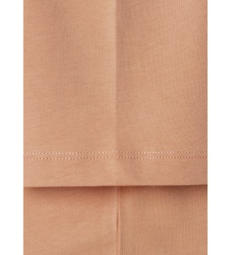 Hackett London Logo Tee T-shirt peach