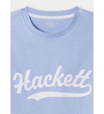 Hackett London Logo Tee blue