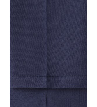 Hackett London Maglietta con logo Hackett, blu navy.
