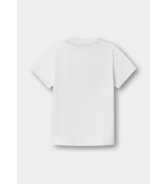 Hackett London T-shirt bianca con logo