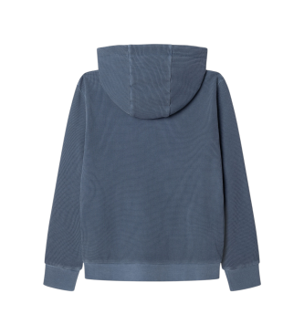 Hackett London Camisola de malha de gola alta azul