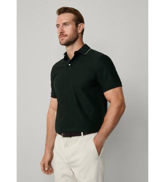 Hackett London Polo vert Hbone