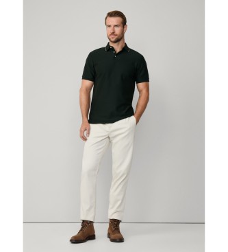 Hackett London Polo vert Hbone