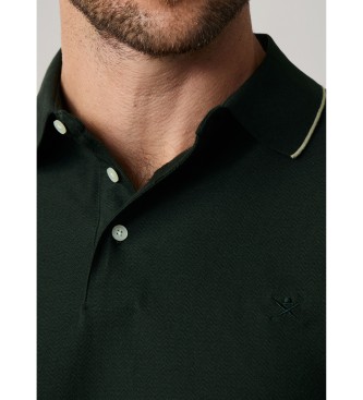 Hackett London Polo vert Hbone