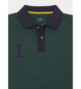 Hackett London Heritage Polo 1234 zelena