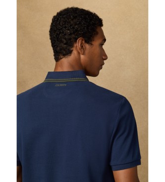 Hackett London Polo insignia fit cl�sico marino