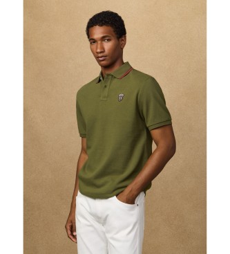 Hackett London Polo � �cusson, coupe classique, vert
