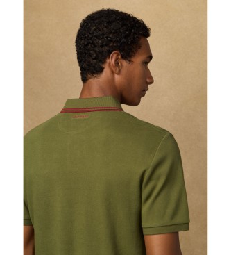 Hackett London Polo � �cusson, coupe classique, vert