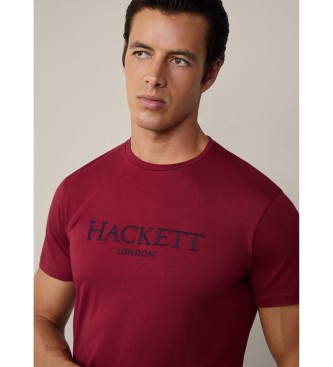 Hackett London T-shirt classica rossa Heritage