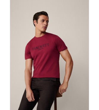 Hackett London T-shirt clssica Heritage vermelha