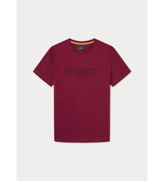 Hackett London T-shirt clssica Heritage vermelha